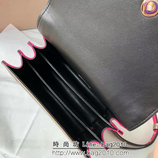 BVLGARI寶格麗 全球限量款 新琺瑯Serpenti三層蛇頭包 可手提肩背 38329 FYD1264
